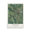 Map of Estes Park, Colorado, 12 x 18 inch unframed archival matte print