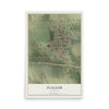 Map of Flagler, Colorado, 12 x 18 inch unframed archival matte print