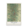 Map of Fort Lupton, Colorado, 12 x 18 inch unframed archival matte print