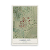 Map of Garden City, Colorado, 12 x 18 inch unframed archival matte print