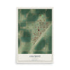 Map of Gilcrest, Colorado, 12 x 18 inch unframed archival matte print