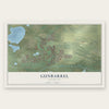 Gunbarrel, Colorado map print, the full design