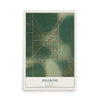 Map of Hillrose, Colorado, 12 x 18 inch unframed archival matte print