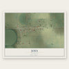Joes, Colorado map print, the full design
