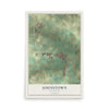 Map of Johnstown, Colorado, 12 x 18 inch unframed archival matte print