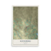 Map of Keenesburg, Colorado, 12 x 18 inch unframed archival matte print