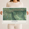 Map of Keystone, Colorado, 12 x 18 inch unframed archival matte print