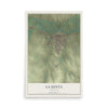 Map of La Junta, Colorado, 12 x 18 inch unframed archival matte print