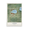 Map of Lakeside, Colorado, 12 x 18 inch unframed archival matte print