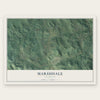 Marshdale, Colorado map print, the full design