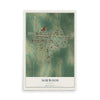 Map of Norwood, Colorado, 12 x 18 inch unframed archival matte print