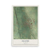 Map of Olathe, Colorado, 12 x 18 inch unframed archival matte print