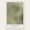 San Acacio, Colorado map print, the full design