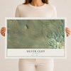 Map of Silver Cliff, Colorado, 12 x 18 inch unframed archival matte print