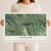 Map of South Fork, Colorado, 12 x 18 inch unframed archival matte print