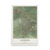 Map of Superior, Colorado, 12 x 18 inch unframed archival matte print