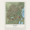 Welby, Colorado map print, the full design