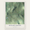 Bigelow Corners, Connecticut map print, the full design
