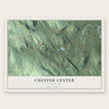 Chester Center, Connecticut map print, the full design