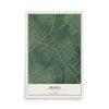 Map of Arden, Delaware, 12 x 18 inch unframed archival matte print