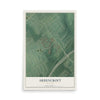 Map of Ardencroft, Delaware, 12 x 18 inch unframed archival matte print