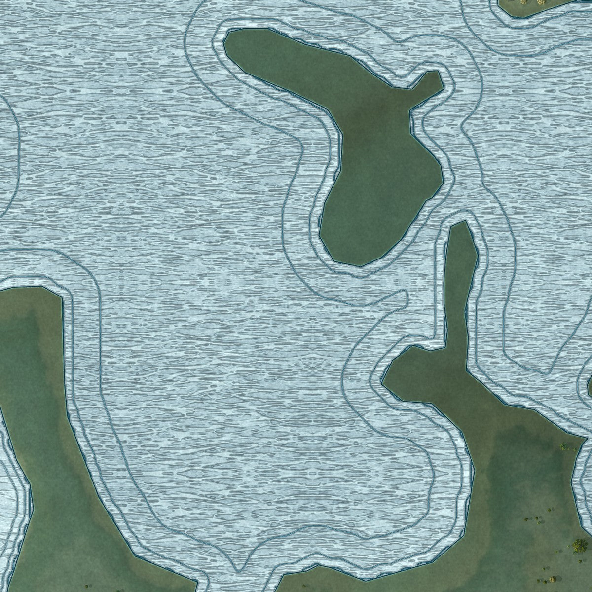 Close-up of the map of Aripeka, Florida print showing street and building detail