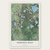 Horizon West, Florida map print, the full design