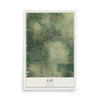 Lee, Florida map print, 12" x 18" Archival Matte Print mockup