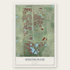 Southchase, Florida map print, the full design