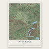 Tatum Ridge, Florida map print, the full design