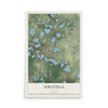 Umatilla, Florida map print, 12" x 18" Archival Matte Print mockup