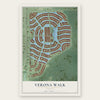Verona Walk, Florida map print, the full design
