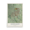 Ashview Heights, Georgia map print, 12" x 18" Archival Matte Print mockup