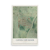 Capitol View Manor, Georgia map print, 12" x 18" Archival Matte Print mockup