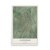 Castlewood, Georgia map print, 12" x 18" Archival Matte Print mockup