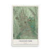 Chastain Park, Georgia map print, 12" x 18" Archival Matte Print mockup