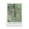 Custer-McDonough-Guice, Georgia map print, 12" x 18" Archival Matte Print mockup