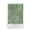East Ardley Road, Georgia map print, 12" x 18" Archival Matte Print mockup