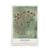 Edgewood, Georgia map print, 12" x 18" Archival Matte Print mockup
