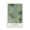 Old Gordon, Georgia map print, 12" x 18" Archival Matte Print mockup