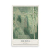 Rue Royal, Georgia map print, 12" x 18" Archival Matte Print mockup