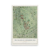 The Villages at Castleberry Hill, Georgia map print, 12" x 18" Archival Matte Print mockup