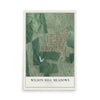 Wilson Mill Meadows, Georgia map print, 12" x 18" Archival Matte Print mockup