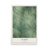 Avalon, Georgia map print, 12" x 18" Archival Matte Print mockup