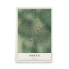 Barwick, Georgia map print, 12" x 18" Archival Matte Print mockup
