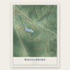 Bolingbroke, Georgia map print, the full design