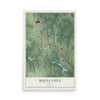 Buena Vista, Georgia map print, 12" x 18" Archival Matte Print mockup