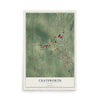 Chatsworth, Georgia map print, 12" x 18" Archival Matte Print mockup
