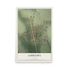 Cobbtown, Georgia map print, 12" x 18" Archival Matte Print mockup