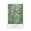 Covington, Georgia map print, 12" x 18" Archival Matte Print mockup